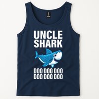 Uncle Shark Doo Doo Doo Matching Family Tank Top