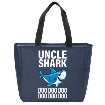 Uncle Shark Doo Doo Doo Matching Family Zip Tote Bag