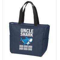 Uncle Shark Doo Doo Doo Matching Family Zip Tote Bag