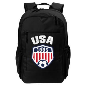 USA Soccer 1885 American Soccer USA Jersey Fan Daily Commute Backpack