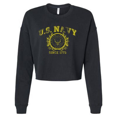 U.S Since 1775 Cropped Pullover Crew