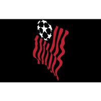 US Soccer Team Flag Ball USA Soccer Bumper Sticker