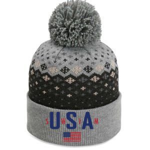 Usa Swim 2024 The Baniff Cuffed Pom Beanie