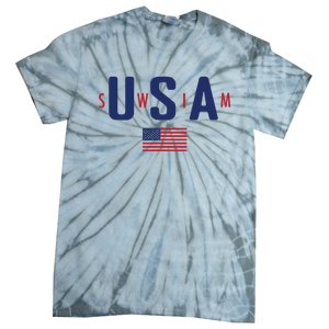 Usa Swim 2024 Tie-Dye T-Shirt