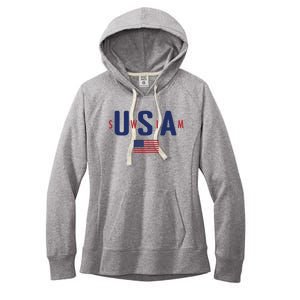 Usa Swim 2024 Women's Fleece Hoodie