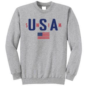 Usa Swim 2024 Tall Sweatshirt