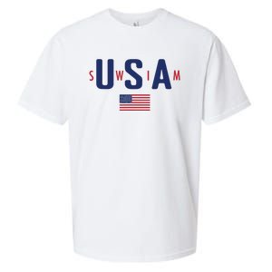 Usa Swim 2024 Sueded Cloud Jersey T-Shirt