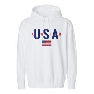 Usa Swim 2024 Garment-Dyed Fleece Hoodie