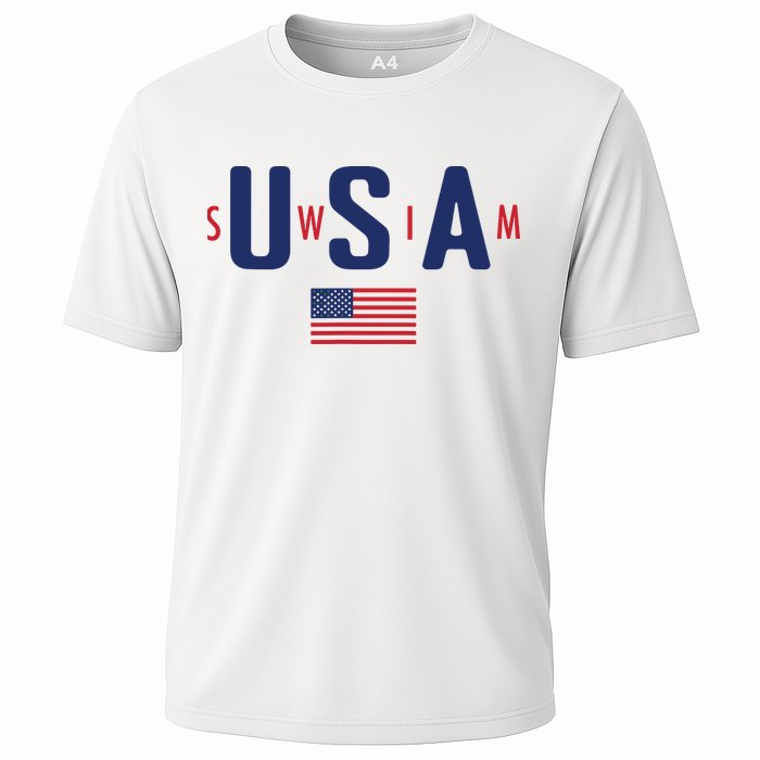 Usa Swim 2024 Cooling Performance Crew T-Shirt