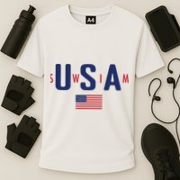Usa Swim 2024 Cooling Performance Crew T-Shirt