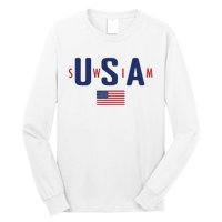 Usa Swim 2024 Long Sleeve Shirt