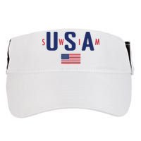 Usa Swim 2024 Adult Drive Performance Visor