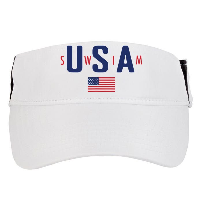 Usa Swim 2024 Adult Drive Performance Visor