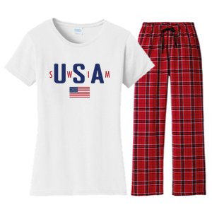 Usa Swim 2024 Women's Flannel Pajama Set