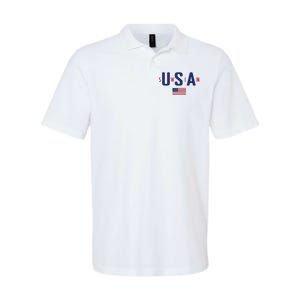 Usa Swim 2024 Softstyle Adult Sport Polo