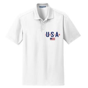 Usa Swim 2024 Dry Zone Grid Polo