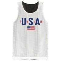 Usa Swim 2024 Mesh Reversible Basketball Jersey Tank