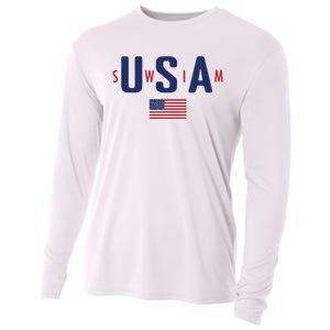 Usa Swim 2024 Cooling Performance Long Sleeve Crew