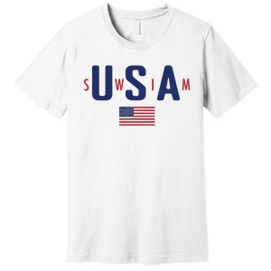 Usa Swim 2024 Premium T-Shirt