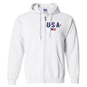 Usa Swim 2024 Full Zip Hoodie