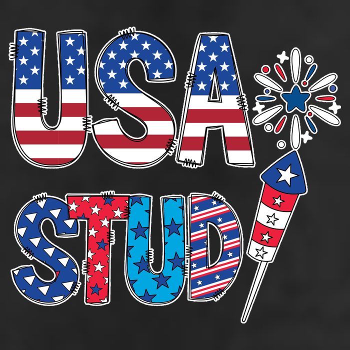 USA Stud 4th Of July Firework Cute 25L Jumbo Tote