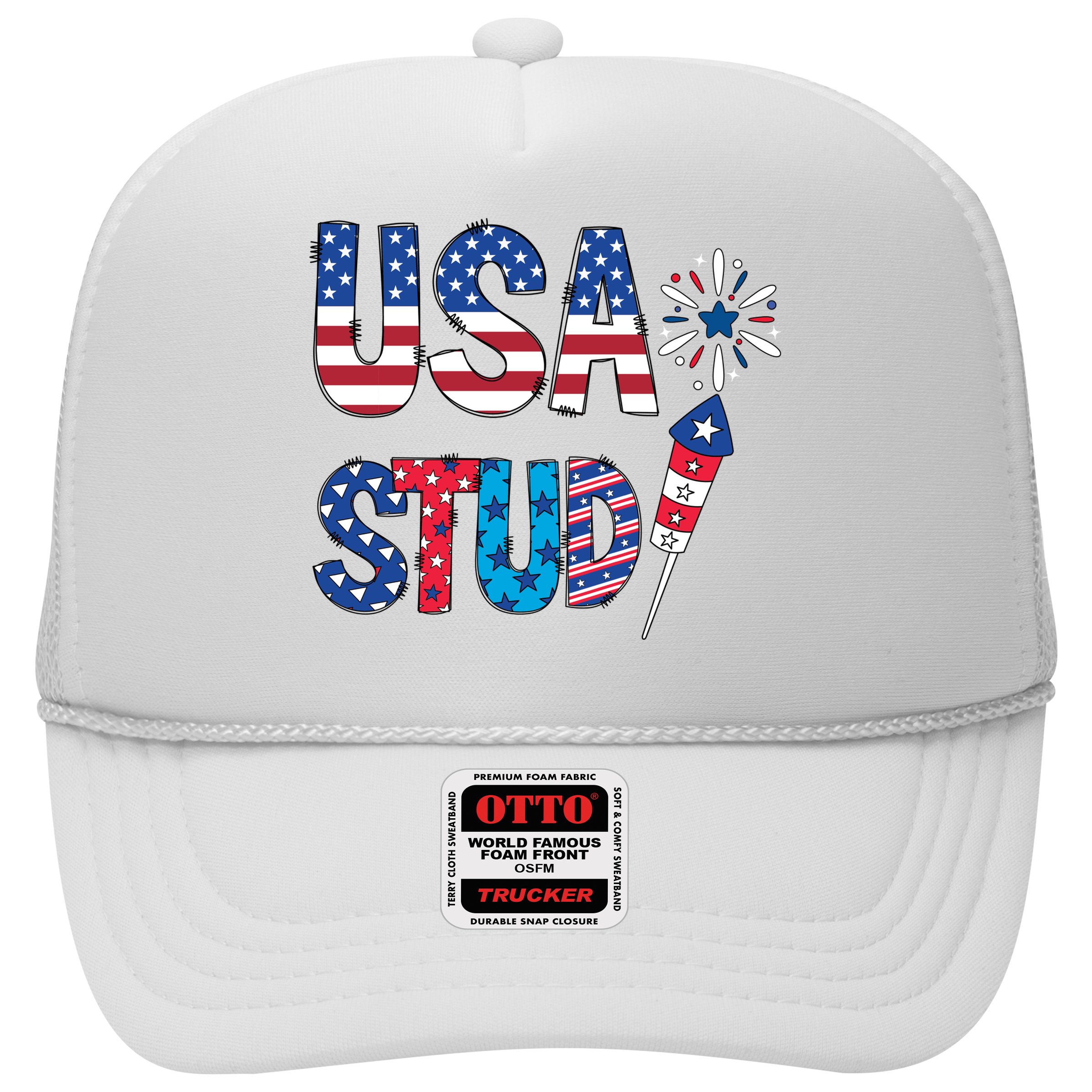 USA Stud 4th Of July Firework Cute Hat