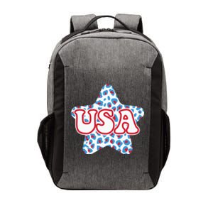 USA Star 4th Of July Festive Holiday Vector Backpack