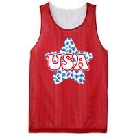 USA Star 4th Of July Festive Holiday Mesh Reversible Basketball Jersey Tank