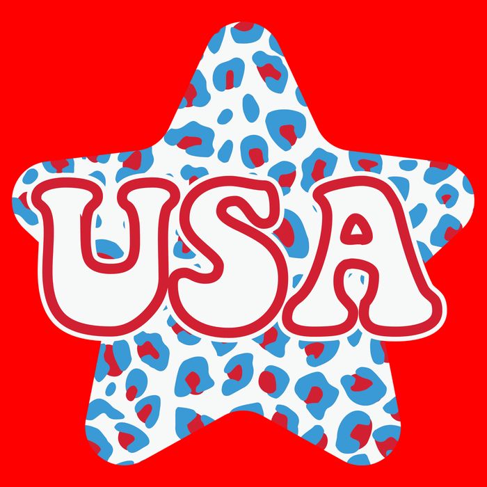 USA Star 4th Of July Festive Holiday Tie-Dye T-Shirt