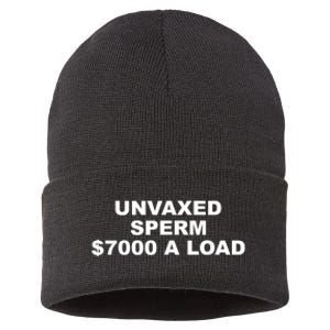 Unvaxed Sperm $7000 A Load Sustainable Knit Beanie