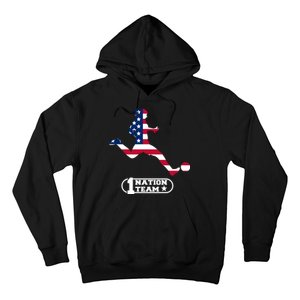 USA 1 Nation Soccer Team Hoodie