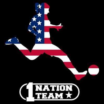 USA 1 Nation Soccer Team T-Shirt