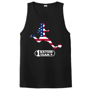 USA 1 Nation Soccer Team PosiCharge Competitor Tank