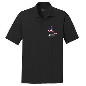 USA 1 Nation Soccer Team PosiCharge RacerMesh Polo