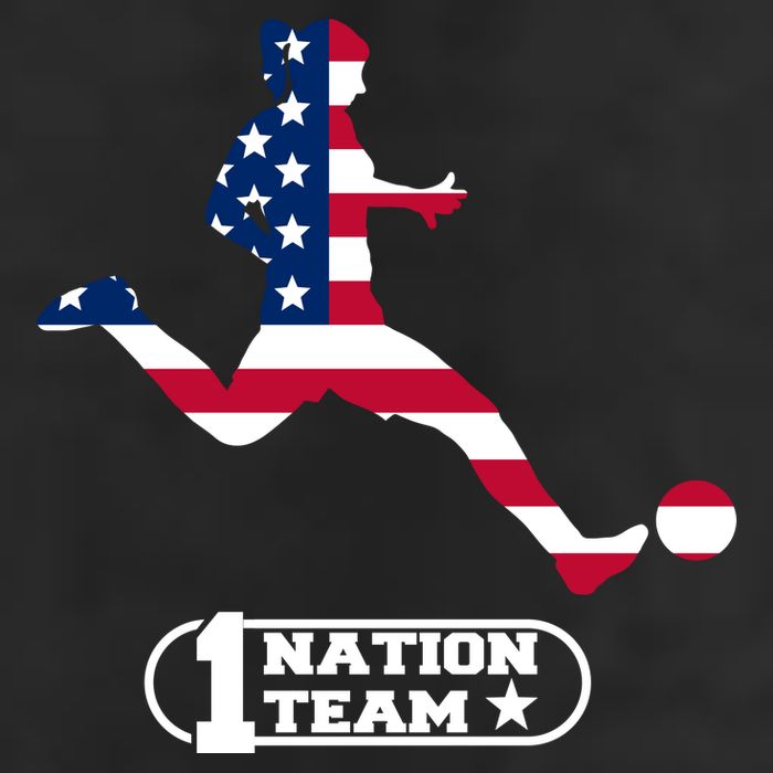 USA 1 Nation Soccer Team Trucker Hat