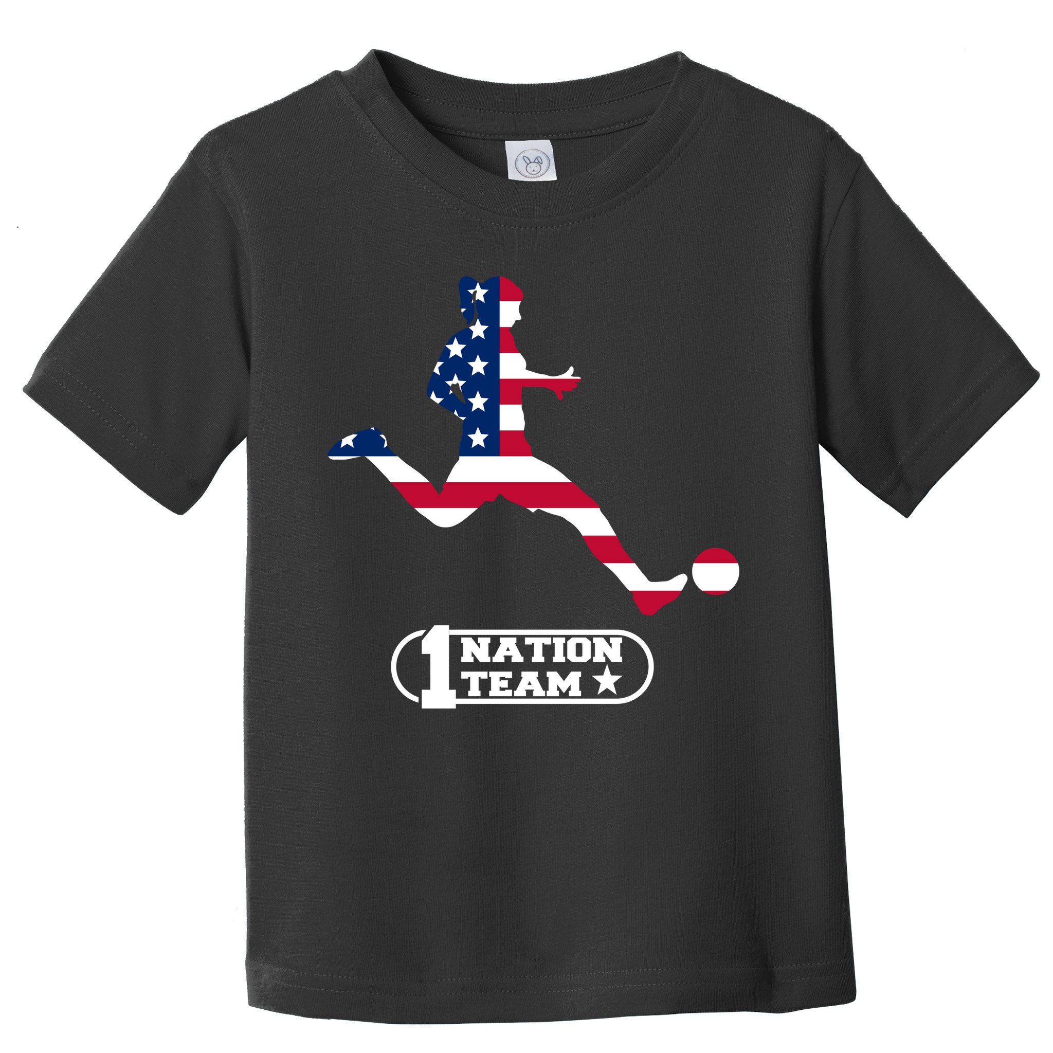USA 1 Nation Soccer Team Toddler T-Shirt