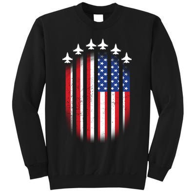 USA Air Force Jets American Flag Sweatshirt