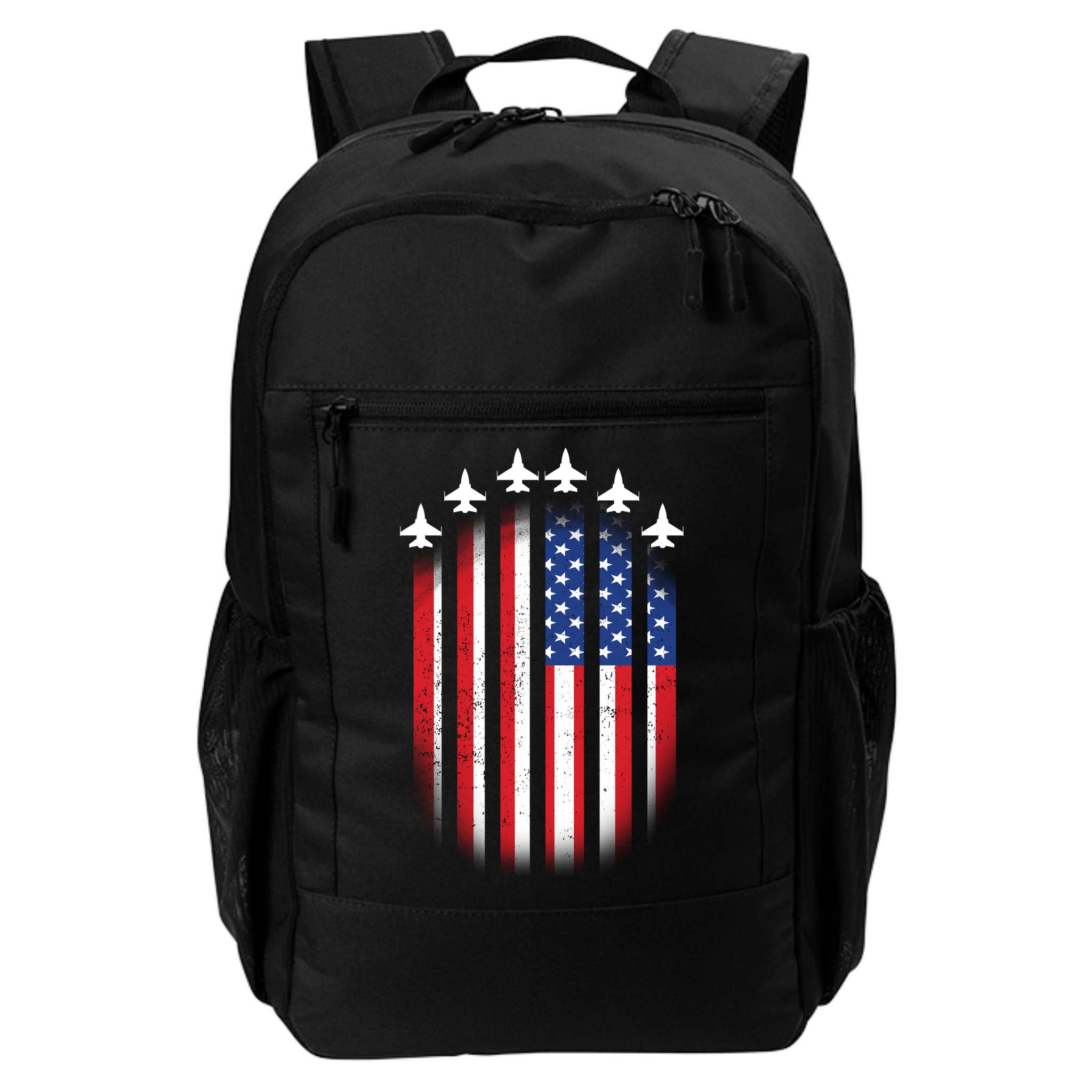 USA Air Force Jets American Flag Backpack