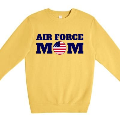 USA Air Force Mom Premium Crewneck Sweatshirt