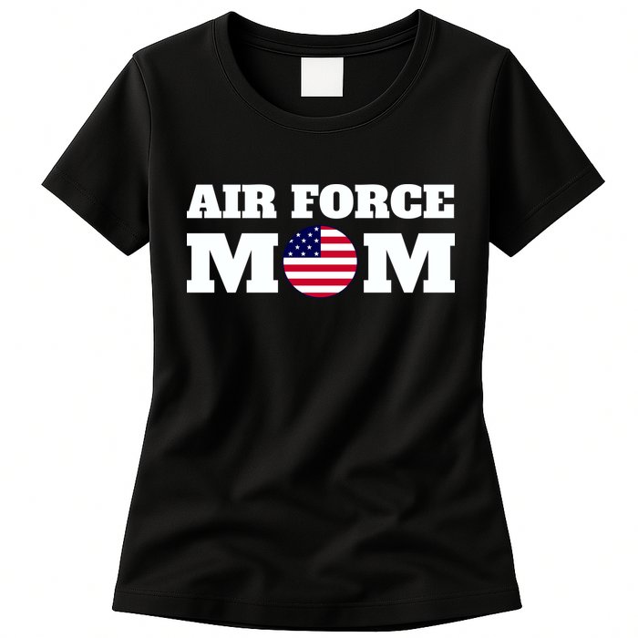 USA Air Force Mom Womens T-Shirt
