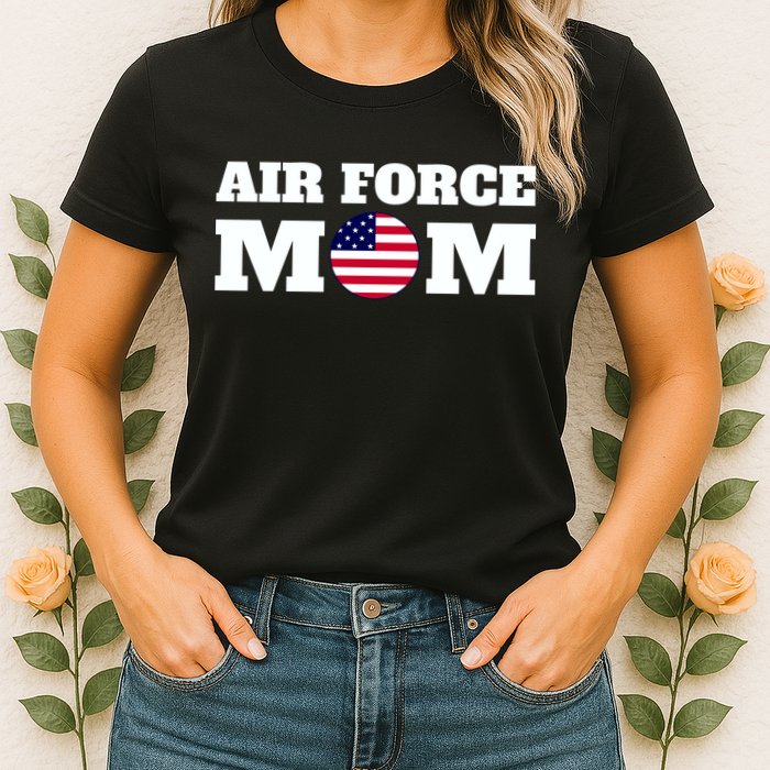 USA Air Force Mom Womens T-Shirt