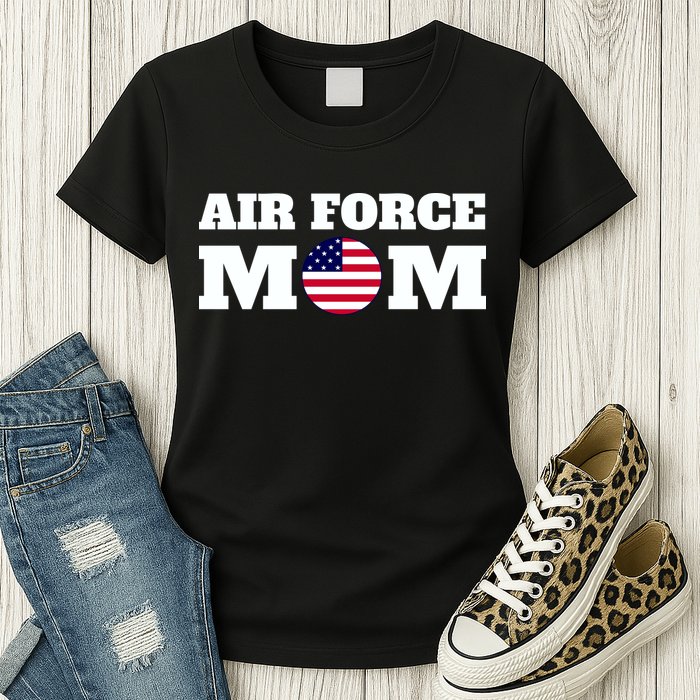 USA Air Force Mom Womens T-Shirt