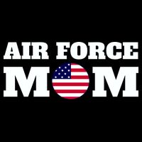 USA Air Force Mom Womens T-Shirt