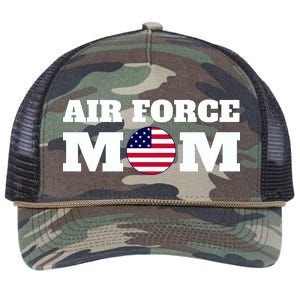 USA Air Force Mom Retro Rope Trucker Hat Cap