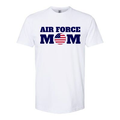 USA Air Force Mom Softstyle CVC T-Shirt