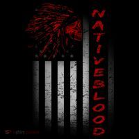 USA American Flag Native Blood Tall T-Shirt