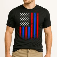 USA American Pride Flag Cooling Performance Crew T-Shirt