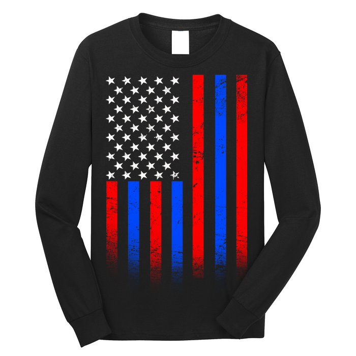 USA American Pride Flag Long Sleeve Shirt