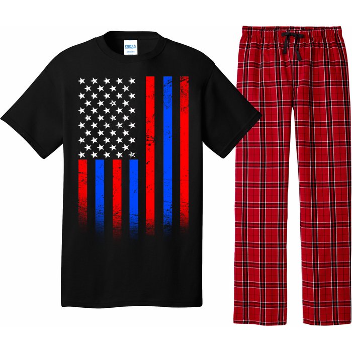 USA American Pride Flag Pajama Set