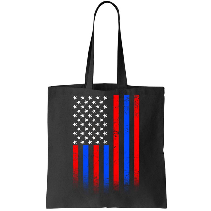 USA American Pride Flag Tote Bag